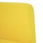 Preview: Sessel mit Armlehnen Hellgelb 53 cm Stoff