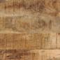 Preview: Nachttische 2 Stk. 40x40x50 cm Raues Massivholz Mango