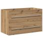Preview: Waschbeckenunterschrank Artisan-Eiche 80x38,5x48 cm