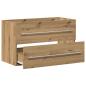 Preview: Waschbeckenunterschrank Artisan-Eiche 80x38,5x48 cm