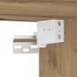 Preview: Waschbeckenunterschrank Artisan-Eiche 80x38,5x48 cm