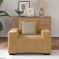 Preview: Sessel Braun 59 cm Samt