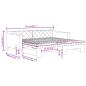 Preview: Tagesbett Ausziehbar mit Matratzen Schwarz 90x190 cm Stoff