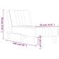 Preview: Chaiselongue Blau Samt