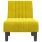 Preview: Chaiselongue Gelb Samt
