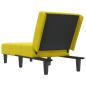 Preview: Chaiselongue Gelb Samt