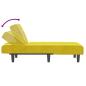 Preview: Chaiselongue Gelb Samt