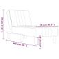 Preview: Chaiselongue Gelb Samt