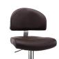 Preview: Barhocker Braun Kunstleder