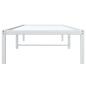 Preview: Bettgestell Metall Weiß 75x190 cm