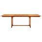 Preview: Garten-Esstisch (160-240)x100x75 cm Massivholz Akazie