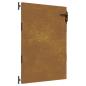 Preview: Gartentor 85x150 cm Cortenstahl