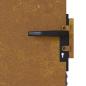 Preview: Gartentor 85x150 cm Cortenstahl
