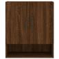 Preview: Wandschrank Braun Eichen-Optik 60x31x70 cm Holzwerkstoff