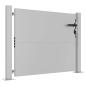 Preview: Gartentor 105x80 cm Cortenstahl