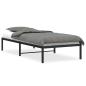 Preview: Bettgestell Metall Schwarz 90x190 cm