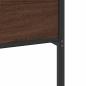 Preview: Bettgestell ohne Matratze Braun Eiche 137x190 cm Holzwerkstoff