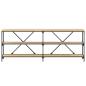 Preview: Konsolentisch Sonoma-Eiche 200x30x75 cm Holzwerkstoff und Eisen
