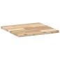 Preview: Tischplatte Quadratisch 40x40x2 cm Massivholz Akazie