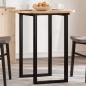 Preview: ARDEBO.de - Tischplatte Rund Ø70x2 cm Massivholz Akazie