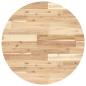 Preview: Tischplatte Rund Ø70x2 cm Massivholz Akazie