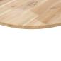 Preview: Tischplatte Rund Ø70x2 cm Massivholz Akazie