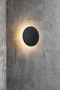Preview: Nordlux Artego Round Wandleuchte, 8W, 468lm, 3000K, schwarz (46941003)