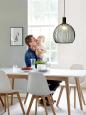 Preview: Nordlux Aver 50 Pendelleuchte, E27, 60W, schwarz (84263003)