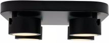Preview: Nordlux Clyde 4-Spot Deckenleuchte, 14W, 2700K, schwarz (2412256003)