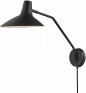 Preview: ARDEBO.de Nordlux Darci Wandleuchte, E27, 25W, schwarz (2120551003)