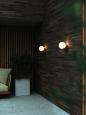 Preview: Nordlux Hayley Wandleuchte , E27, 25W, metallisch braun (2318131061)