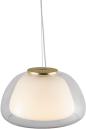 Preview: Nordlux Jelly Pendelleuchte, 40W, E27, IP20, dimmbar, Glas, opal weiß (2010783001)