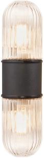 Preview: Nordlux Konyo Wandleuchte, E27, IP54, 2x40W, dimmbar, Metall, schwarz (5704924009600)