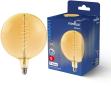 Preview: Nordlux Smart E27, G200 Deco Leuchtmittel, 2200K, 380L, 4,7W, dimmbar, Riesenkugel, bernstein (2170122747)