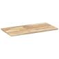 Preview: ARDEBO.de - Schweberegal 80x40x2 cm Massivholz Akazie Unbehandelt