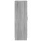Preview: Schuhschrank Grau Sonoma 55x35x108 cm Holzwerkstoff