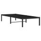 Preview: Bettgestell Metall Schwarz 75x190 cm