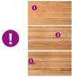 Preview: Esstisch Hellbraun 180x100x74 cm Massivholz Eiche Rechteckig