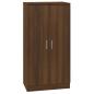 Preview: Schuhschrank Braun Eichen-Optik 55x35x108 cm Holzwerkstoff