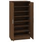 Preview: Schuhschrank Braun Eichen-Optik 55x35x108 cm Holzwerkstoff
