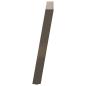 Preview: Esstischbeine U-Form 2 Stk. Naturstahl 100x(72-73) cm Stahl