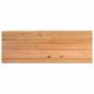 Preview: Esstisch Hellbraun 280x100x74 cm Massivholz Eiche Rechteckig