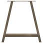 Preview: Couchtischbeine A-Form 2 Stk. 80x(72-73) cm Stahl