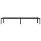 Preview: Bettgestell Metall Schwarz 80x200 cm