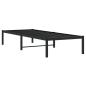 Preview: Bettgestell Metall Schwarz 80x200 cm