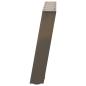 Preview: Couchtischbeine U-Form 2 Stk. Naturstahl 60x(42-43) cm Stahl