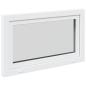 Preview: Kellerfenster RISOR 100x60 cm Dreh Kipp DIN Links Weiß
