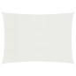 Preview: ARDEBO.de - Sonnensegel 160 g/m² Weiß 6x7 m HDPE
