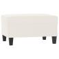 Preview: Fußhocker Beige 70x55x41 cm Mikrofasergewebe