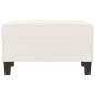 Preview: Fußhocker Beige 70x55x41 cm Mikrofasergewebe